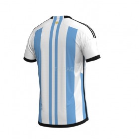 Fußballtrikots Argentinien FIFA WM 2022 Kurzarm Heimtrikotsatz kaufen